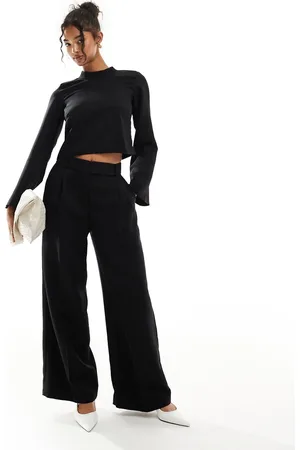 Closet Wide leg pants in (part of a set)