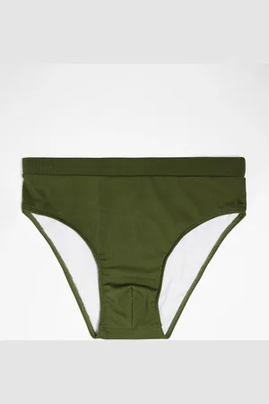 Reclaimed Swim trunks in rib-Multi