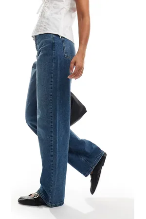 In wear InWear Pheiffer baggy fit denim jeans in blue