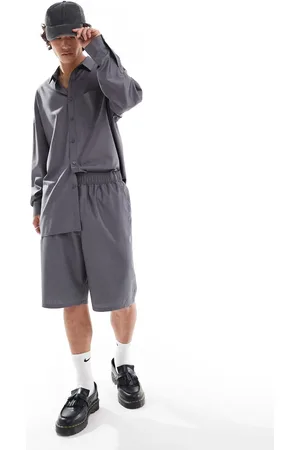 COLLUSION Tailored shorts in (part of a set)-Grey