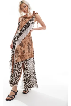 Reclaimed Limited edition deconstructed leopard and dress-Multi