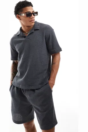 Pull&Bear Knitted polo in (part of a set)