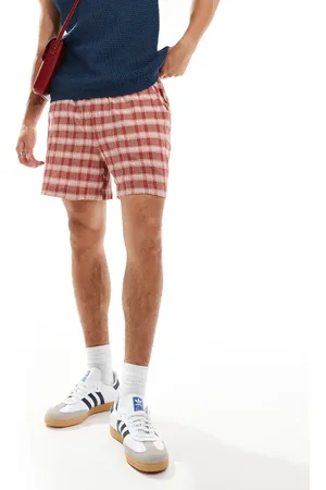 ASOS Shorts in red gingham check