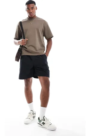 SELECTED Oversized t-shirt in tan-Brown