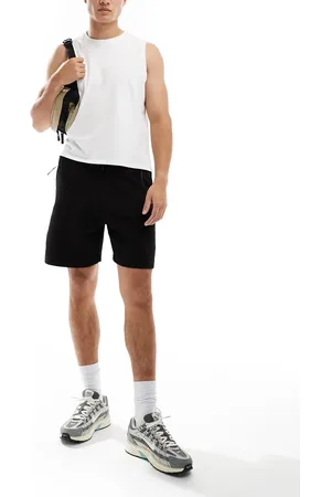 Pull&Bear Premium jersey shorts in