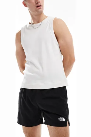 The North Face 24/7 logo 5" shorts in black