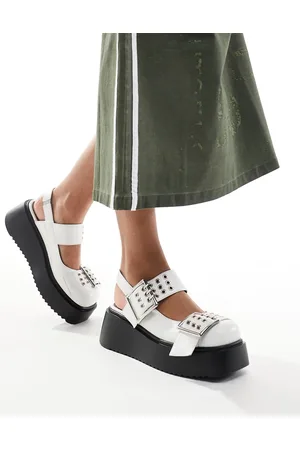 Lamoda On Your Side Flatform mary jane shoes in