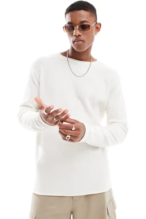 Brave Soul Ribbed jumper with raglan sleeve in