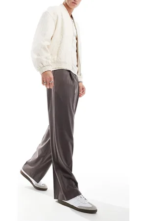 Weekday Uno loose fit tailored pants in