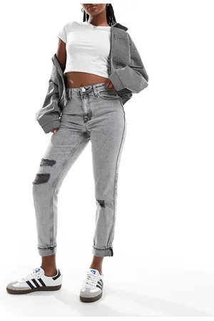 River Island Mom jeans in dark wash