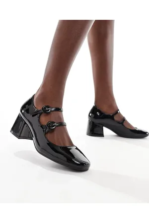 Glamorous Heeled mary janes in patent