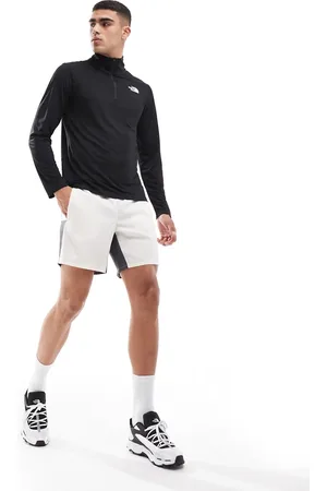 The North Face Training 24/7 1/4 zip logo top in black