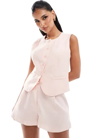 River Island High neck waistcoat in