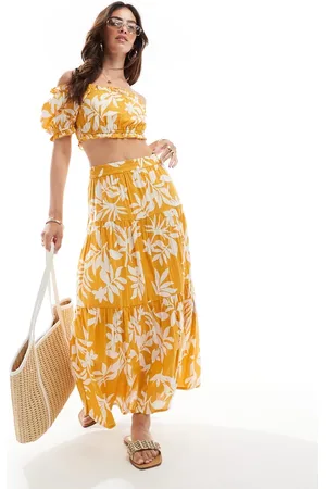 New Look Pattern midi skirt in (part of a set)