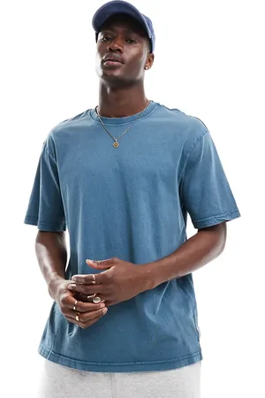Only & Sons Oversized t-shirt in washed teal-Blue