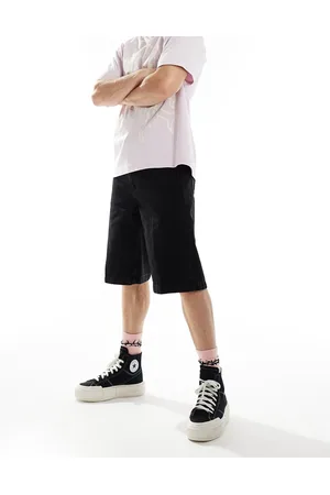 Calvin Klein Denim jorts in black