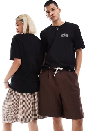 Dickies Aitken left chest logo t-shirt in and purple