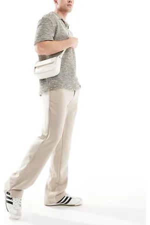 The Couture Club Pants with split hem in -Neutral