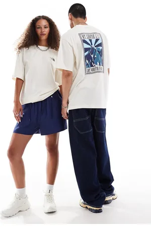The North Face Mountain Peak back print oversized t-shirt in