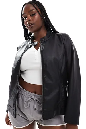ONLY Faux-leather jacket in