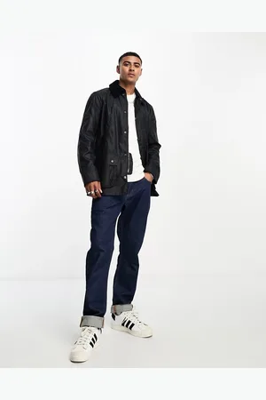 Barbour Ashby wax jacket in dark
