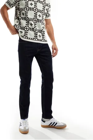 Lee Rider slim fit jeans in rinse -Navy