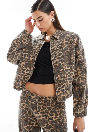 Lioness Denim jacket in (part of a set)-Multi