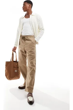 Carhartt Floyde relaxed fit pants in -Neutral