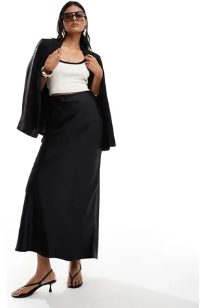 & OTHER STORIES Satin maxi skirt in