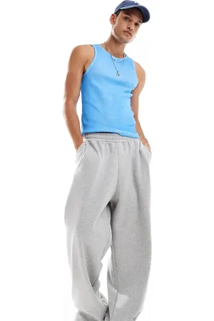 COLLUSION Ribbed singlet with oil wash in