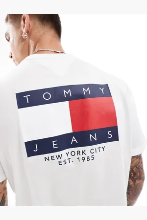 Tommy Hilfiger Flag logo back print t-shirt in