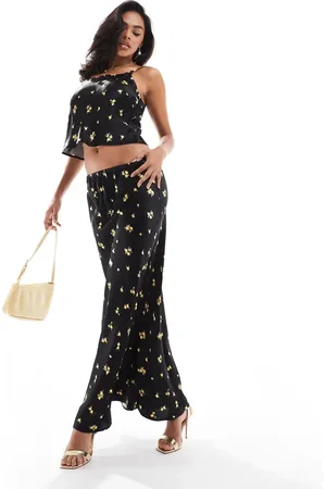 River Island Ditsy floral maxi skirt in (part of a set)
