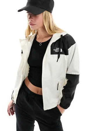 The North Face Sheru water repellent jacket in off white