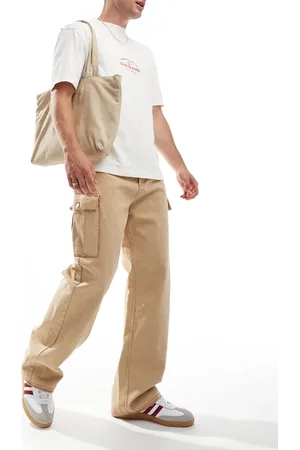 HUGO BOSS X Les Benjamins loose fit cargo pants in -Neutral
