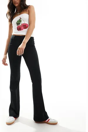 Bershka Flared tailored pants in