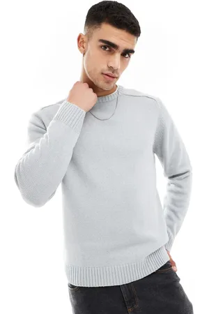 Brave Soul Crew neck jumper in light