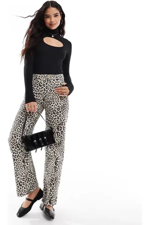 Threadbare Roll neck long sleeve cut out bodysuit in