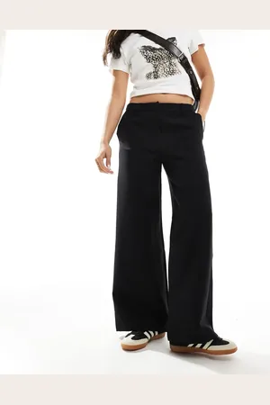 New Look Low rise wide leg pants in