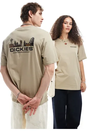 Dickies Bridger town back print t-shirt in -Green
