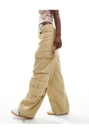 Denim Project Loose fit cargo pants in -Neutral