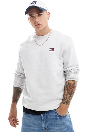 Tommy Hilfiger Regular badge logo sweatshirt in grey