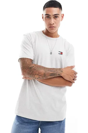 Tommy Hilfiger Regular badge logo t-shirt in grey