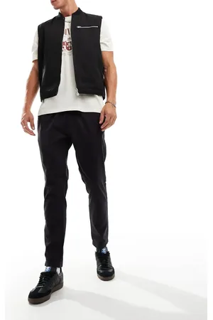Brave Soul Elasticated waist chino pants in