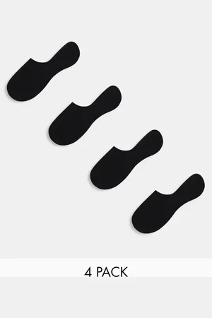 Lindex 4 pack low cut sneaker socks in
