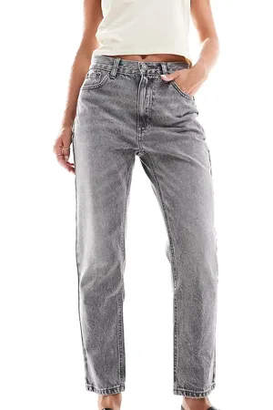 Pull&Bear Petite mom jeans in
