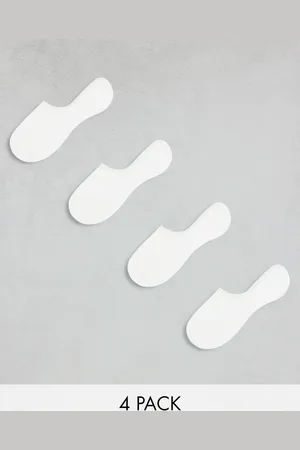 Lindex 4 pack low cut sneaker socks in