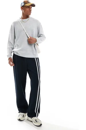Brave Soul Drop shoulder jumper in ecru marl