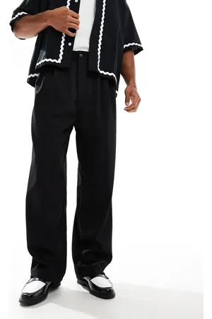 Bershka Baggy tailored pants in
