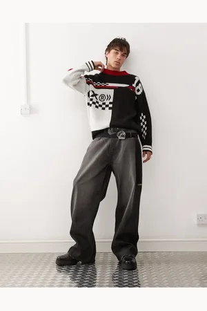 Cheap Monday Looser baggy jeans in rubby black wash