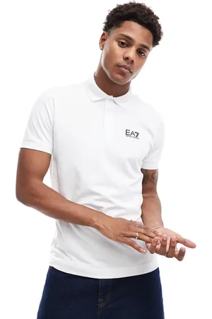 EA7 Polo shirt in with chest logo